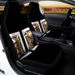 Four Jacks Playing Cards Print Universal Fit Car Seat Covers