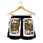 Four Jacks Playing Cards Print Women's Shorts