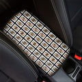 Four Kings Playing Cards Pattern Print Car Center Console Cover