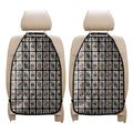 Four Kings Playing Cards Pattern Print Car Seat Organizers