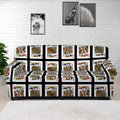 Four Kings Playing Cards Pattern Print Sofa Cover