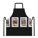 Four Kings Playing Cards Print Apron