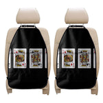 Four Kings Playing Cards Print Car Seat Organizers
