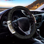 Four Kings Playing Cards Print Car Steering Wheel Cover