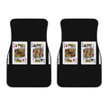 Four Kings Playing Cards Print Front Car Floor Mats