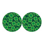 Four-Leaf Clover St. Patrick's Day Print Car Coasters