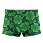 Four-Leaf Clover St. Patrick's Day Print Men's Boxer Briefs