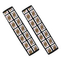 Four Queens Playing Cards Pattern Print Car Seat Belt Covers