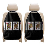 Four Queens Playing Cards Print Car Seat Organizers
