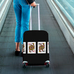 Four Queens Playing Cards Print Luggage Cover