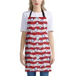 Fourth of July USA Star Pattern Print Apron