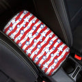 Fourth of July USA Star Pattern Print Car Center Console Cover