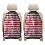 Fourth of July USA Star Pattern Print Car Seat Organizers
