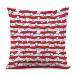 Fourth of July USA Star Pattern Print Pillow Cover