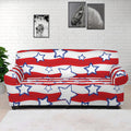 Fourth of July USA Star Pattern Print Sofa Cover