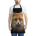 Fox Portrait Print Apron