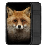 Fox Portrait Print Car Center Console Cover