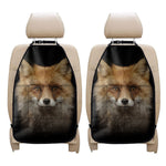 Fox Portrait Print Car Seat Organizers