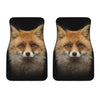 Fox Portrait Print Front Car Floor Mats