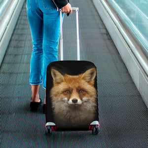 Fox Portrait Print Luggage Cover