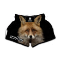 Fox Portrait Print Muay Thai Boxing Shorts
