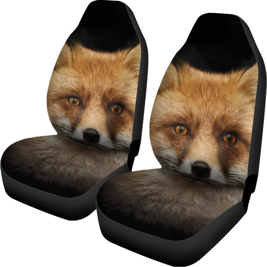 Fox Portrait Print Universal Fit Car Seat Covers