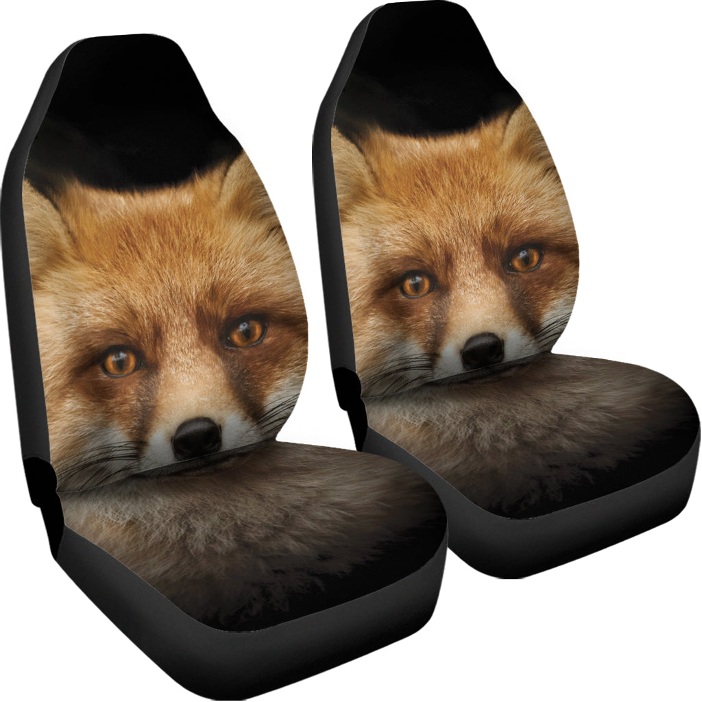 Fox Portrait Print Universal Fit Car Seat Covers