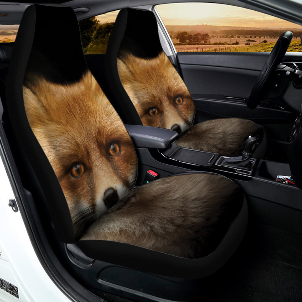 Fox Portrait Print Universal Fit Car Seat Covers