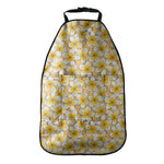 Frangipani Flower Pattern Print Car Seat Organizers