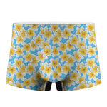 Frangipani On The Water Pattern Print Men's Boxer Briefs