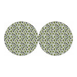 Frankenstein Eyeball Pattern Print Car Coasters