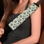 Frankenstein Eyeball Pattern Print Car Seat Belt Covers