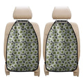 Frankenstein Eyeball Pattern Print Car Seat Organizers