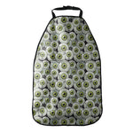 Frankenstein Eyeball Pattern Print Car Seat Organizers