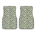 Frankenstein Eyeball Pattern Print Front Car Floor Mats