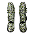 Frankenstein Eyeball Pattern Print Muay Thai Shin Guards