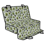 Frankenstein Eyeball Pattern Print Pet Car Back Seat Cover