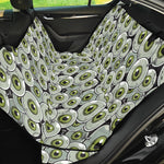 Frankenstein Eyeball Pattern Print Pet Car Back Seat Cover