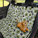 Frankenstein Eyeball Pattern Print Pet Car Back Seat Cover