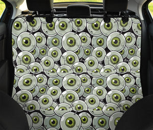 Frankenstein Eyeball Pattern Print Pet Car Back Seat Cover