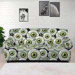Frankenstein Eyeball Pattern Print Sofa Cover