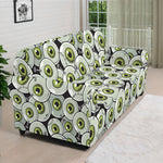 Frankenstein Eyeball Pattern Print Sofa Cover