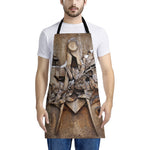 Freemasonry Emblem Print Apron