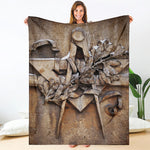 Freemasonry Emblem Print Blanket