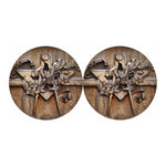 Freemasonry Emblem Print Car Coasters