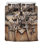 Freemasonry Emblem Print Duvet Cover Bedding Set