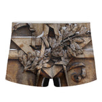 Freemasonry Emblem Print Men's Boxer Briefs