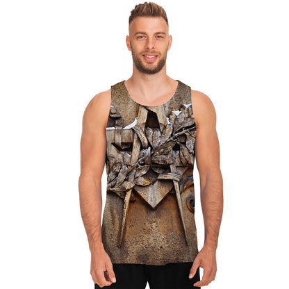 Freemasonry Emblem Print Men's Tank Top