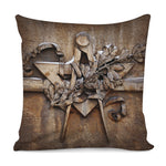 Freemasonry Emblem Print Pillow Cover