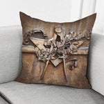 Freemasonry Emblem Print Pillow Cover